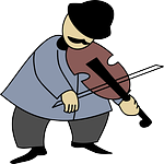 Picture of Violinists.